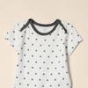 Amazon Essentials Unisex Babies’ Short-Sleeve Bodysuits(White  Stars)