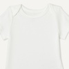 Amazon Essentials Unisex Babies’ Short-Sleeve Bodysuits(White)
