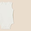 Amazon Essentials Unisex Babies’ Sleeveless Cotton Rib Bodysuits, Pack of 6(Beige/Light Grey Heather/White)