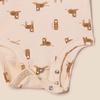 Amazon Essentials Unisex Babies’ Sleeveless Cotton Rib Bodysuits, Pack of 6(Multicolor/Tigers)