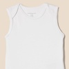 Amazon Essentials Unisex Babies’ Sleeveless Cotton Rib Bodysuits, Pack of 6(White)