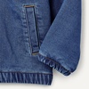 Amazon Essentials Unisex Babies’ Soft Stretch Regular-Fit Denim Jacket with Hood(Stone Medium Wash)