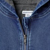 Amazon Essentials Unisex Babies’ Soft Stretch Regular-Fit Denim Jacket with Hood(Stone Medium Wash)