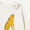 Amazon Essentials Unisex Toddlers’ Baby Long Sleeve Sweatshirt and Pant Set(Cheetah Graphic/Animal)