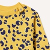 Amazon Essentials Unisex Toddlers and Babies’ French Terry Crewneck Sweatshirts(Cheetah Graphic/Animal)