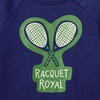 Amazon Essentials Unisex Toddlers and Babies’ French Terry Crewneck Sweatshirts(Raquet Royal)