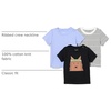 Amazon Essentials Unisex Toddlers and Babies’ Short Sleeve T-Shirts(Blue/Dog/French Stripe)