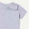 Amazon Essentials Unisex Toddlers and Babies’ Short Sleeve T-Shirts(Blue/Navy/Medium Grey Heather)