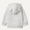 Amazon Essentials unisex-baby Sherpa Lined Full Zipper Hoodie(Light Grey Heather)