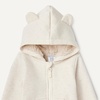 Amazon Essentials unisex-baby Sherpa Lined Full Zipper Hoodie(Oatmeal Heather)