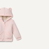 Amazon Essentials unisex-baby Sherpa Lined Full Zipper Hoodie(Pale Pink)