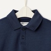 Amazon Essentials x Sofia Grainge Babies, Toddlers and Boys’ French Terry Polo Sweatshirt, Relaxed Fit(Navy)