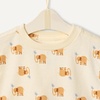 Amazon Essentials x Sofia Grainge Babies, Toddlers, and Boys’ T-Shirt and Short Play Set, Multipacks(Ivory Elephants)