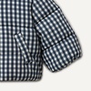 Amazon Essentials x Sofia Grainge Babies, Toddlers and Boys’ Water-Resistant Hooded Puffer Jacket(Ivory Light Camel Gingham)