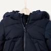 Amazon Essentials x Sofia Grainge Babies, Toddlers and Boys’ Water-Resistant Hooded Puffer Jacket(Navy)