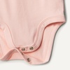 Amazon Essentials x Sofia Grainge Baby Girls’ Cotton Ruffle Sleeve Bodysuit with Embroidered Detail, Pack of 2(Light Pink/White)