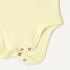 Amazon Essentials x Sofia Grainge Baby Girls’ Cotton Ruffle Sleeve Bodysuit with Embroidered Detail, Pack of 2(Light Yellow/Bouquets)