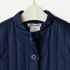 Amazon Essentials x Sofia Grainge Baby Girls’ Cotton Sateen Lightweight Printed Jacket(Navy)