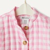 Amazon Essentials x Sofia Grainge Baby Girls’ Cotton Sateen Lightweight Printed Jacket(Pink Big Gingham)