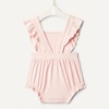 Amazon Essentials x Sofia Grainge Baby Girls’ Cotton Sleeveless Romper with Ruffles(Light Pink)
