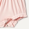 Amazon Essentials x Sofia Grainge Baby Girls’ Cotton Sleeveless Romper with Ruffles(Light Pink)