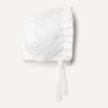 Amazon Essentials x Sofia Grainge Baby Girls’ Eyelet Bonnet Hat(White)
