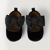 Amazon Essentials x Sofia Grainge Baby Girls’ Mary Jane Shoes with Bow Detail(Black)