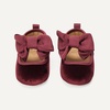 Amazon Essentials x Sofia Grainge Baby Girls’ Mary Jane Shoes with Bow Detail(Burgundy)