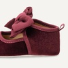 Amazon Essentials x Sofia Grainge Baby Girls’ Mary Jane Shoes with Bow Detail(Burgundy)