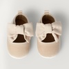 Amazon Essentials x Sofia Grainge Baby Girls’ Mary Jane Shoes with Bow Detail(Taupe)