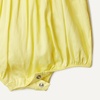 Amazon Essentials x Sofia Grainge Baby Girls’ Woven Sleeveless Ruffle Romper(Light Yellow)