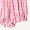 Amazon Essentials x Sofia Grainge Baby Girls’ Woven Sleeveless Ruffle Romper(Pink Big Gingham)