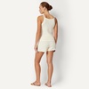 Amazon Essentials x Sofia Grainge Mommy & Me Cotton Crochet Sweaters & Tank Sets(Ivory)
