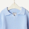 Amazon Essentials x Sofia Grainge Mommy & Me Cotton Crochet Sweaters & Tank Sets(Light Blue)