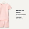 Amazon Essentials x Sofia Grainge Mommy and Me Short Sleeve Pajama Set(Light Pink)