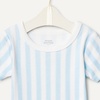 Amazon Essentials x Sofia Grainge Mommy and Me Short Sleeve Pajama Set(Pale Blue Bold Stripe)