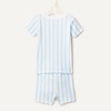 Amazon Essentials x Sofia Grainge Mommy and Me Short Sleeve Pajama Set(Pale Blue Bold Stripe)