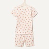 Amazon Essentials x Sofia Grainge Mommy and Me Short Sleeve Pajama Set(Peach Strawberry Toss)