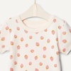 Amazon Essentials x Sofia Grainge Mommy and Me Short Sleeve Pajama Set(Peach Strawberry Toss)