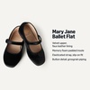 Amazon Essentials x Sofia Grainge Toddler Girls’ Mary Jane Ballet Flat Shoes(Black)