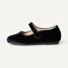 Amazon Essentials x Sofia Grainge Toddler Girls’ Mary Jane Ballet Flat Shoes(Black)