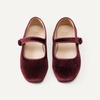 Amazon Essentials x Sofia Grainge Toddler Girls’ Mary Jane Ballet Flat Shoes(Burgundy)