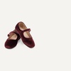 Amazon Essentials x Sofia Grainge Toddler Girls’ Mary Jane Ballet Flat Shoes(Burgundy)