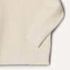 Amazon Essentials x Sofia Grainge Toddler and Baby Boys’ Cotton Knit Drop Shoulder Sweater with Ribbing at Neck, Cuffs, Hem(Ivory)