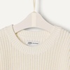 Amazon Essentials x Sofia Grainge Toddler and Baby Boys’ Cotton Knit Drop Shoulder Sweater with Ribbing at Neck, Cuffs, Hem(Ivory)