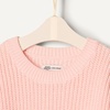 Amazon Essentials x Sofia Grainge Toddler and Baby Boys’ Cotton Knit Drop Shoulder Sweater with Ribbing at Neck, Cuffs, Hem(Light Pink)