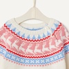 Amazon Essentials x Sofia Grainge Toddler and Baby Boys’ Cotton-Nylon Knit Sweater Set with Crew Neckline(Ivory Blush Scenic Fair Isle)