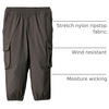 Amazon Essentials x Sofia Grainge Toddler and Baby Boys’ Nylon Parachute Pants(Dark Olive)