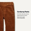 Amazon Essentials x Sofia Grainge Toddler and Baby Boys’ Pull On Corduroy Pants(Caramel)