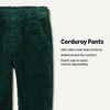Amazon Essentials x Sofia Grainge Toddler and Baby Boys’ Pull On Corduroy Pants(Dark Green)